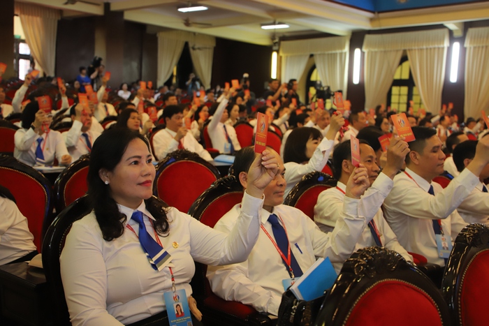 300 đại biểu tham dự Đại hội Công đoàn viên chức Việt Nam lần thứ VI, nhiệm kỳ 2023 - 2028 - Ảnh 1.