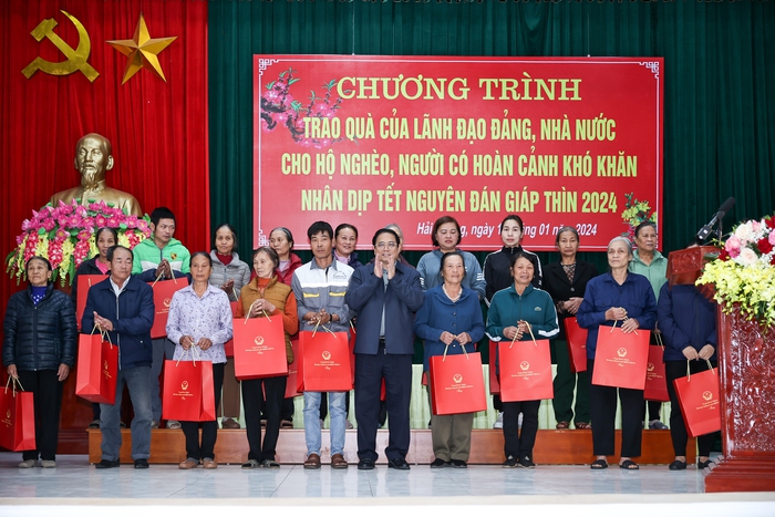 Thủ tướng chính phủ tặng quà Tết cho công nhân, người lao động, người nghèo ở Hải Dương- Ảnh 4.