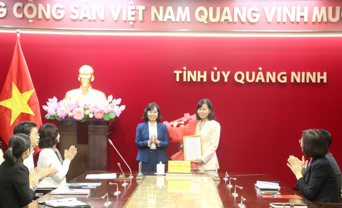 Điều động, bổ nhiệm Phó Chủ tịch Hội LHPN tỉnh Quảng Ninh làm Phó trưởng Ban Tuyên giáo Tỉnh ủy- Ảnh 1.