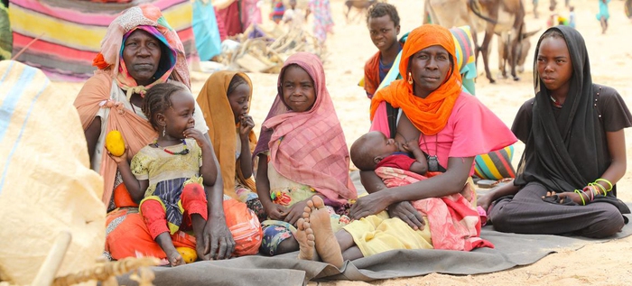Phụ nữ tìm kiếm trợ giúp trong 
“cuộc khủng hoảng di cư” ở Sudan- Ảnh 2.