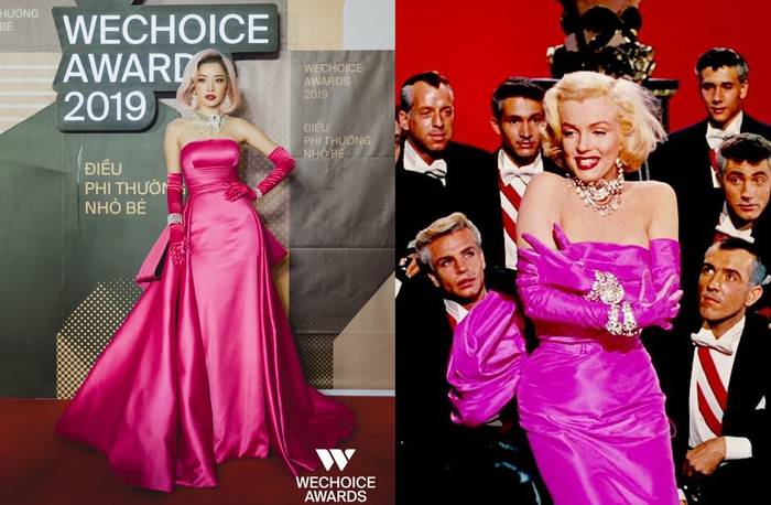 Chi Pu luôn "slay" hết cỡ tại WeChoice Awards, từng khiến MXH điên đảo khi cosplay Marilyn Monroe- Ảnh 4.