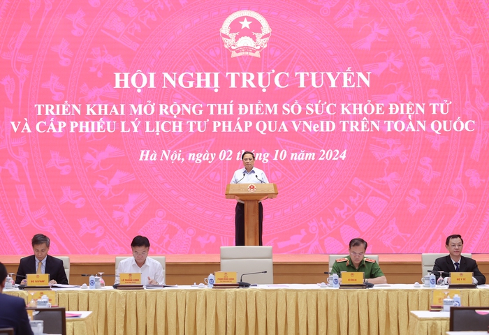 Mở rộng thí điểm Sổ sức khỏe điện tử và cấp Phiếu lý lịch tư pháp qua VNeID- Ảnh 1.