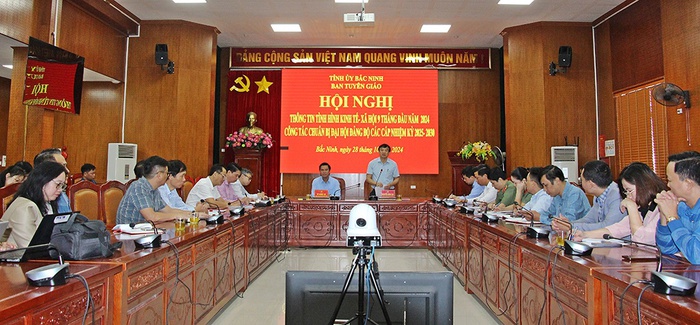 Tỉnh Bắc Ninh: Tập trung cao độ, phấn đấu hoàn thành cao nhất nhiệm vụ năm 2024- Ảnh 1.