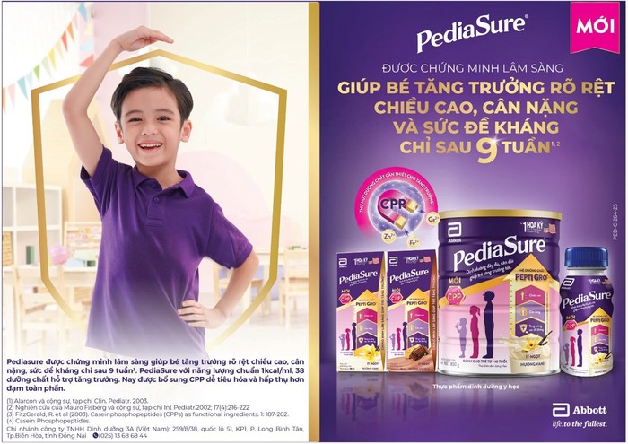 Tìm hiểu nguồn dinh dưỡng đầy đủ, cân đối cho trẻ cùng PediaSure- Ảnh 2.