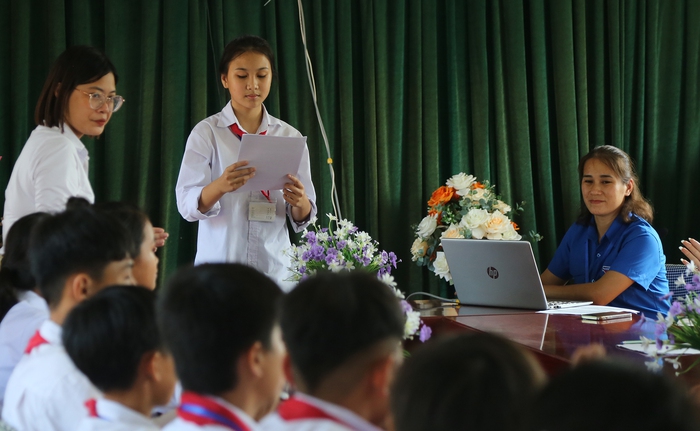 Thái Nguyên: CLB "Thủ lĩnh của sự thay đổi" giúp trẻ em tự tin nói lên tiếng nói của chính mình về bình đẳng giới- Ảnh 3.