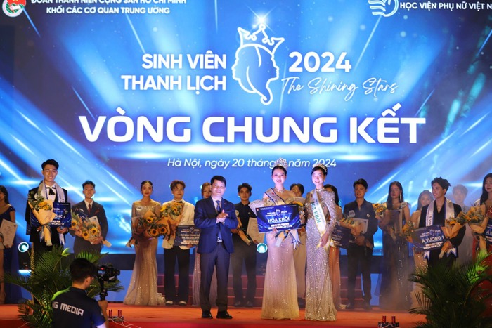 Lộ diện Hoa khôi và Nam vương Sinh viên Thanh lịch 2024- Ảnh 12.