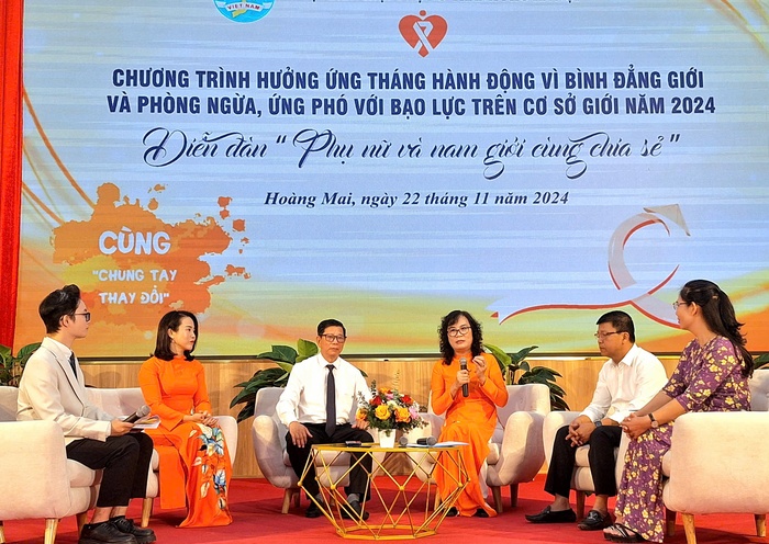 Hội LHPN Hà Nội: Thúc đẩy sự tham gia của nam giới trong thực hiện bình đẳng giới- Ảnh 1.