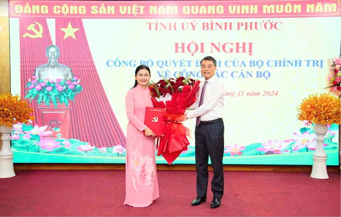 Phó Chủ tịch Hội LHPN Việt Nam Tôn Ngọc Hạnh giữ chức Bí thư Tỉnh ủy Bình Phước- Ảnh 3.