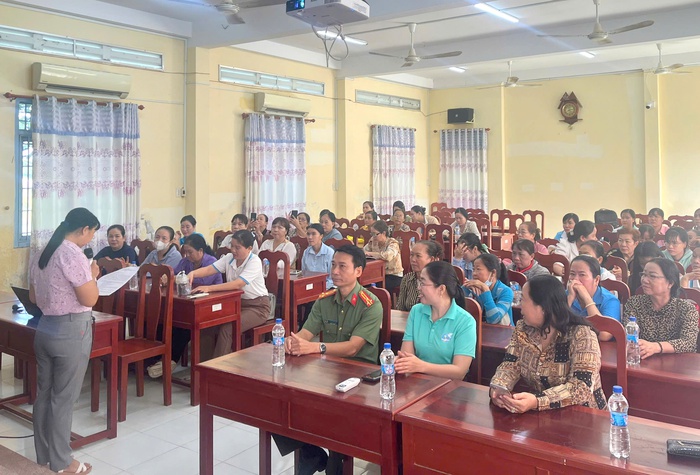 Đồng Tháp: Truyền thông về phòng ngừa tội phạm công nghệ cao đến hội viên, phụ nữ- Ảnh 1.