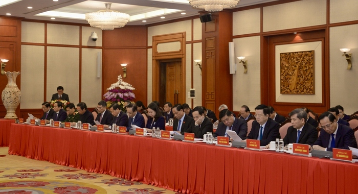 Tổng Bí thư chủ trì phiên họp đầu tiên của Tiểu ban Văn kiện Đại hội XIV của Đảng- Ảnh 4.