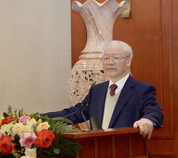 Tổng Bí thư chủ trì phiên họp đầu tiên của Tiểu ban Văn kiện Đại hội XIV của Đảng- Ảnh 2.