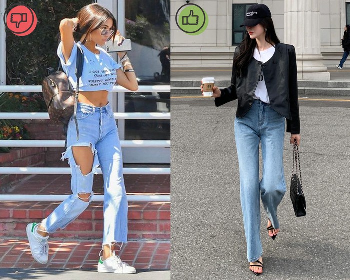 4 mẫu quần jeans lỗi mốt, khiến phong cách kém sành điệu- Ảnh 1.