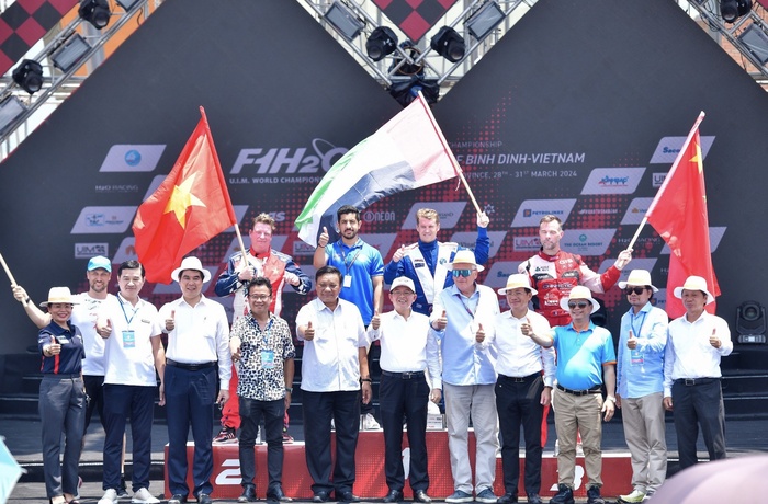 Tỉnh Bình Định tổ chức thành công Giải Vô địch thế giới thuyền máy nhà nghề UIM F1H2O- Ảnh 1.
