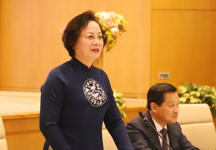 Phó Thủ tướng Lê Minh Khái gặp mặt đại diện nữ trí thức tiêu biểu - Ảnh 3.