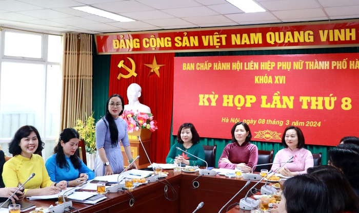 Bà Phạm Thị Mỹ Hoa được bầu làm Phó Chủ tịch Hội LHPN Hà Nội khoá XVI, nhiệm kỳ 2021-2026- Ảnh 2.