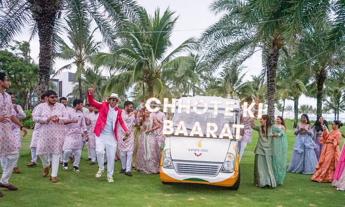 Mãn nhãn siêu đám cưới Ấn Độ siêu độc lạ tại quần thể Vinpearl Nam Hội An- Ảnh 4.