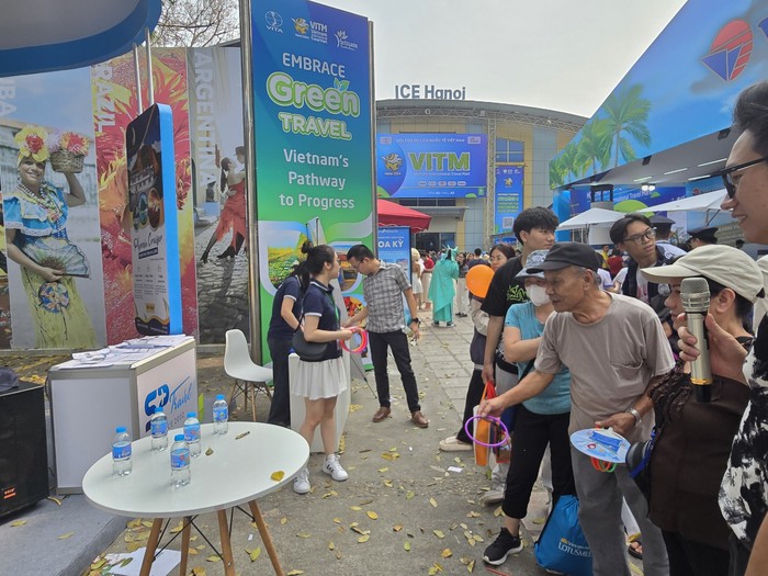 Doanh nghiệp lữ hành "tung chiêu" hút khách tại Hội chợ Du lịch Quốc tế Việt Nam 2024- Ảnh 5.