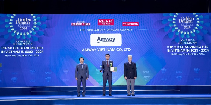 Lần thứ 8 Amway Việt Nam được trao giải Doanh nghiệp FDI phát triển kinh tế xanh bền vững- Ảnh 1.