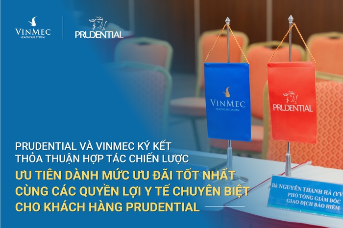 Prudential và Vinmec hợp tác nhằm mang lại giải pháp y tế tốt hơn cho khách hàng- Ảnh 1.