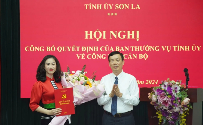 Tỉnh ủy Sơn La bổ nhiệm nữ trưởng phòng làm phó ban Nội chính - Ảnh 1.