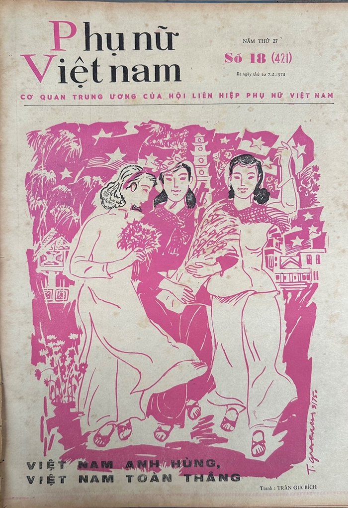 Nhìn lại ngày hội thống nhất non sông qua những trang Báo Phụ nữ Việt Nam- Ảnh 3.