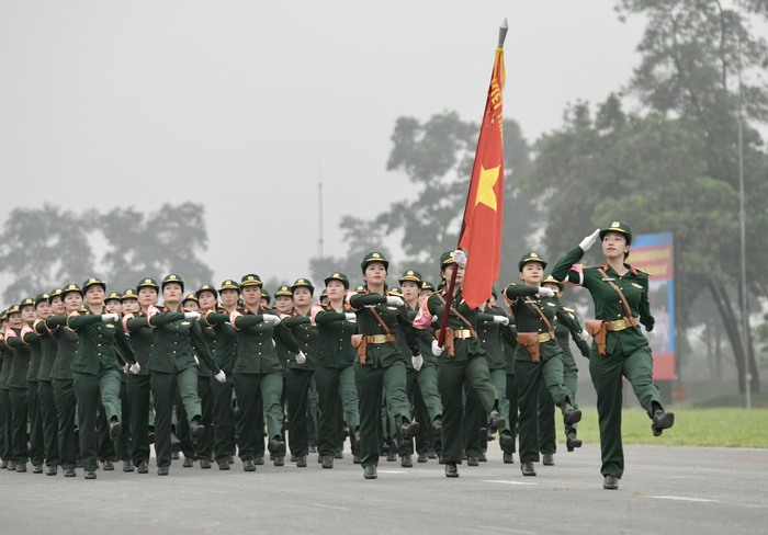 Nhiều khối nữ tiêu biểu sẽ tham gia diễu binh, diễu hành trong Lễ kỷ niệm 70 năm Chiến thắng Điện Biên Phủ - Ảnh 5.