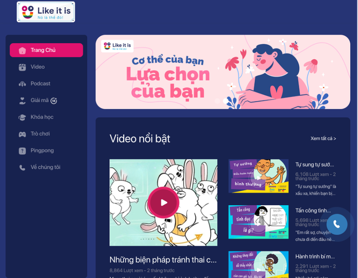 Ra mắt website "Like it is - Nó là thế đó!" cho giới trẻ- Ảnh 2.