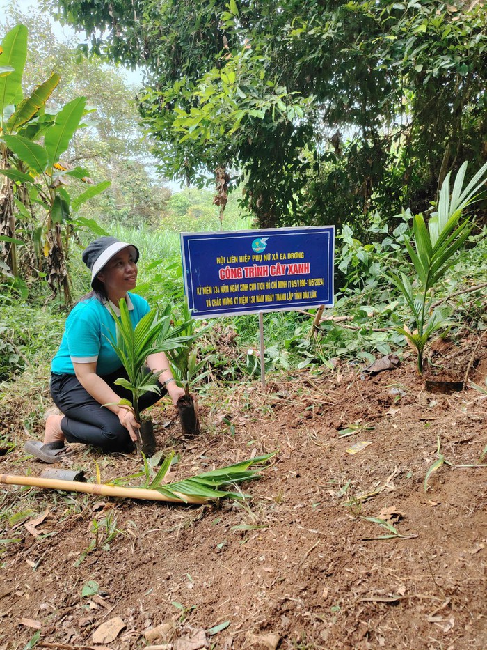 Đắk Lắk: 2.000 hội viên, phụ nữ đồng diễn, ra quân trồng cây xanh mừng sinh nhật Bác- Ảnh 8.