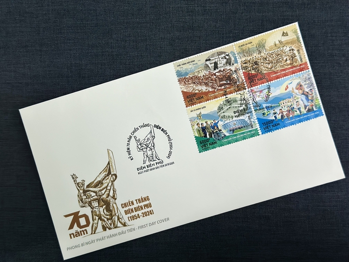 Phát hành bộ tem đặc biệt kỷ niệm 70 Chiến thắng Điện Biên Phủ- Ảnh 1.