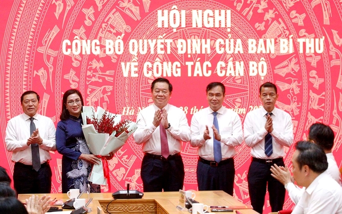 Vụ trưởng Đinh Thị Mai giữ chức Phó Trưởng Ban Tuyên giáo Trung ương- Ảnh 1.