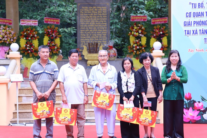 Khánh thành công trình “Tu bổ, tôn tạo Khu di tích cơ quan Trung ương Hội Liên hiệp Phụ nữ Giải phóng miền Nam Việt Nam”- Ảnh 5.