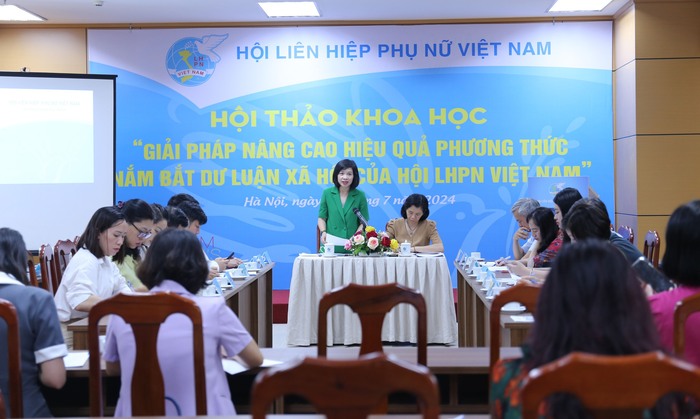 Giải pháp nâng cao hiệu quả phương thức nắm bắt dư luận xã hội của Hội LHPN Việt Nam- Ảnh 1.