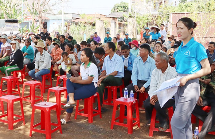 Bình Phước: Hội viên nòng cốt người dân tộc thiểu số tích cực tham gia thực hiện Dự án 8 - Ảnh 3.