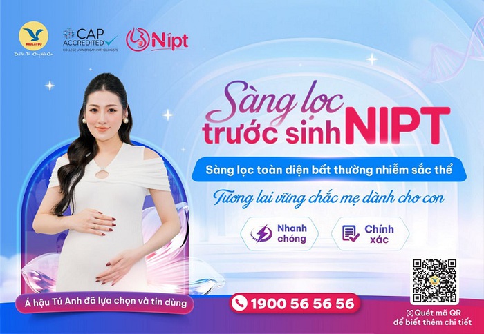 Á hậu Dương Tú Anh tin tưởng thực hiện xét nghiệm sàng lọc trước sinh NIPT tại MEDLATEC- Ảnh 10.