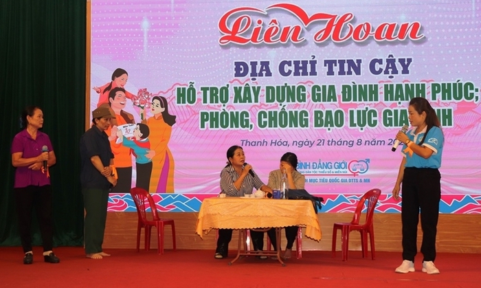 Thanh Hoá: Sân khấu hoá nhằm nâng cao hiệu quả hoạt động của mô hình "Địa chỉ tin cậy" - Ảnh 4.