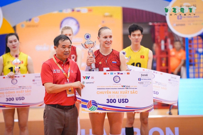 CLB Korabelka vô địch Giải bóng chuyền quốc tế VTV Cup 2024, đội Việt Nam giành giải Nhì- Ảnh 11.