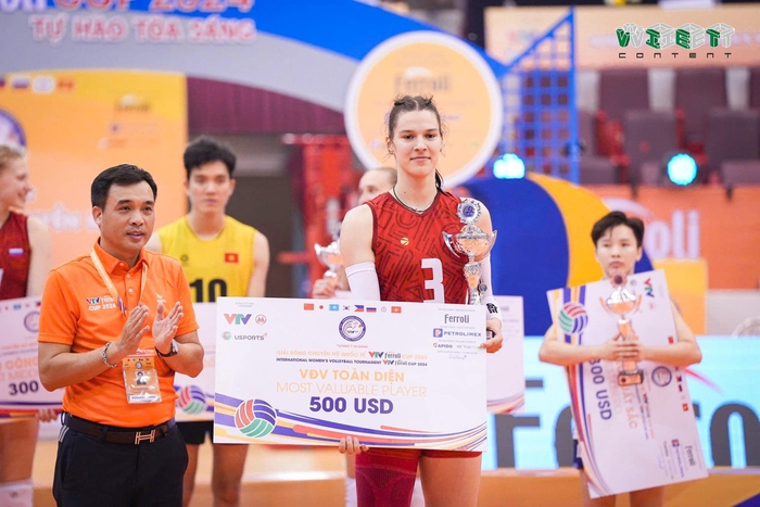 CLB Korabelka vô địch Giải bóng chuyền quốc tế VTV Cup 2024, đội Việt Nam giành giải Nhì- Ảnh 12.