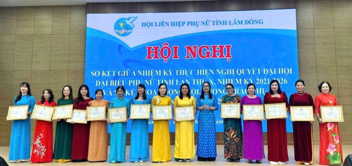 Hội LHPN Di Linh, Lâm Đồng: Giữa nhiệm kỳ đạt 10/10 chỉ tiêu Nghị quyết, 3 chỉ tiêu vượt kế hoạch- Ảnh 1.