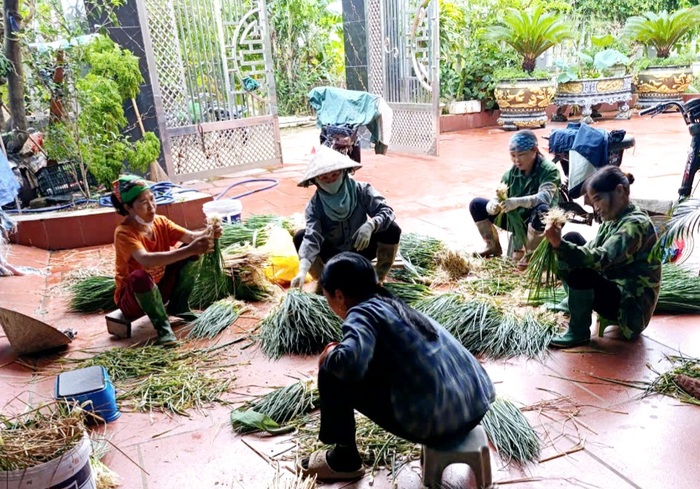 Bắc Giang: Phụ nữ đồng lòng giúp nhau trong bão- Ảnh 4.