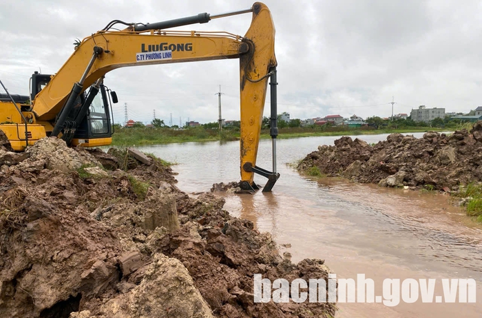 Lãnh đạo tỉnh Bắc Ninh chỉ đạo phương án thoát nước trong khu công nghiệp- Ảnh 5.