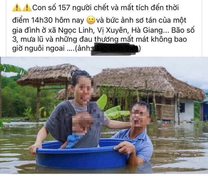 Dàn dựng “bi kịch trong nước lũ” để ghi hình, câu views là hành vi đáng lên án- Ảnh 1.