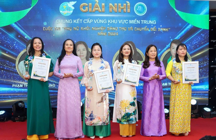 Hệ sinh thái dinh dưỡng từ nông sản xanh giành giải đặc biệt Cuộc thi phụ nữ khởi nghiệp cấp Vùng miền Trung năm 2024- Ảnh 3.