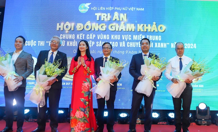 Hệ sinh thái dinh dưỡng từ nông sản xanh giành giải đặc biệt Cuộc thi phụ nữ khởi nghiệp cấp Vùng miền Trung năm 2024- Ảnh 1.