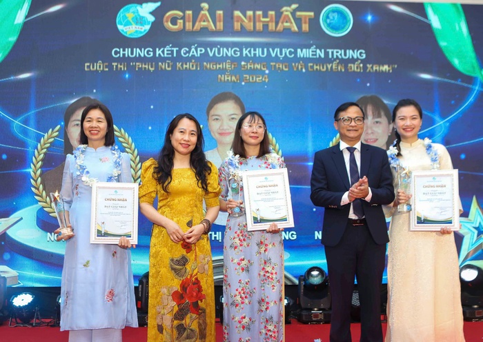 Hệ sinh thái dinh dưỡng từ nông sản xanh giành giải đặc biệt Cuộc thi phụ nữ khởi nghiệp cấp Vùng miền Trung năm 2024- Ảnh 2.