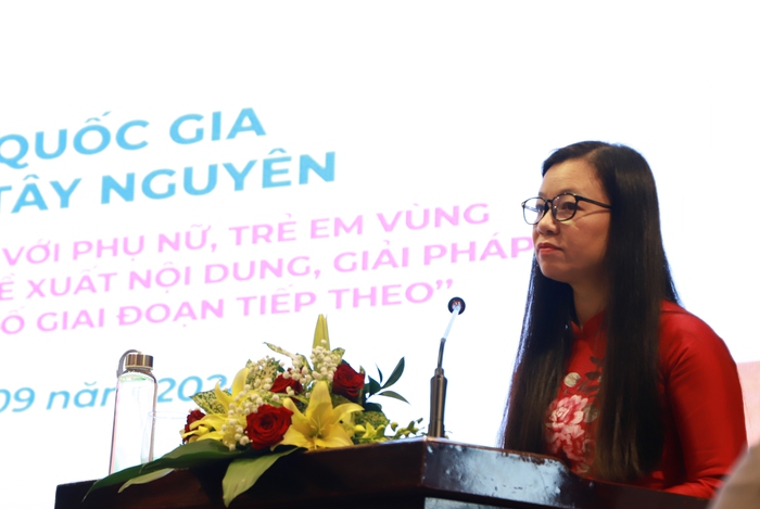 Hội thảo khoa học quốc gia "Xác định vấn đề cấp thiết với phụ nữ, trẻ em vùng dân tộc thiểu số và miền núi"- Ảnh 1.