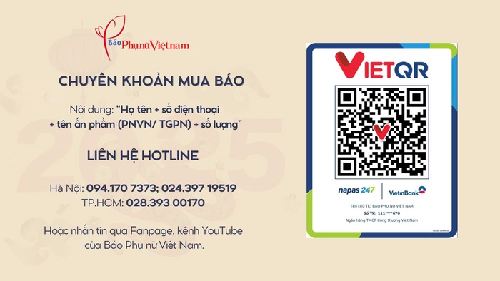 Kính mời bạn đọc đặt mua các ấn phẩm Xuân Ất Tỵ 2025 của Báo Phụ nữ Việt Nam- Ảnh 1.