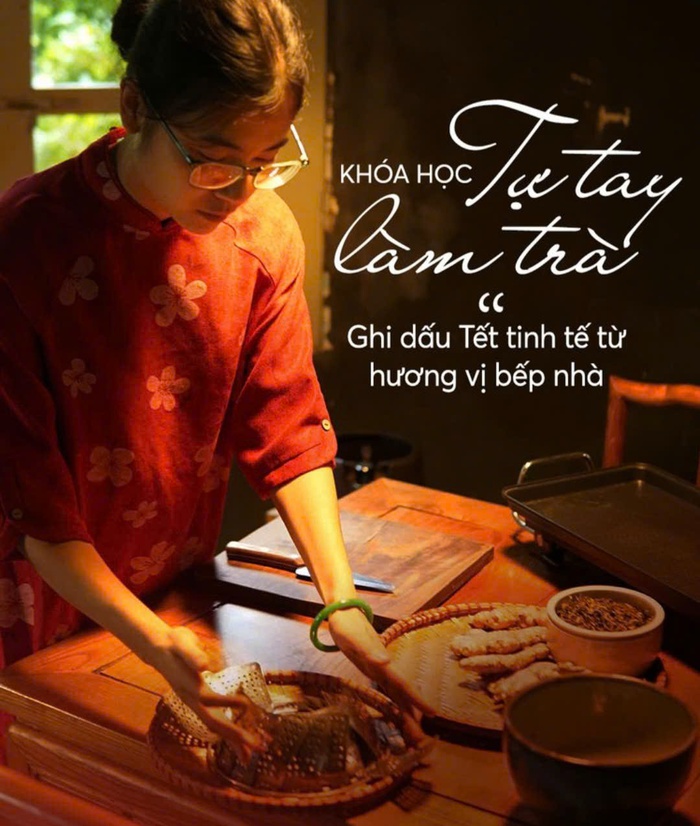 Tự tay làm bàn trà Tết- Ảnh 1. Tự tay làm bàn trà Tết- Ảnh 1.