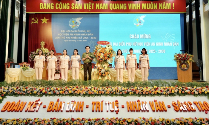 Hội Phụ nữ Học viện An ninh nhân dân tổ chức thành công đại hội phụ nữ điểm- Ảnh 2.