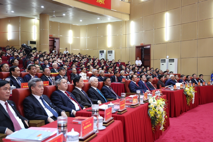 Khai mạc Đại hội Đảng bộ tỉnh Hà Tĩnh lần thứ XX: Ý chí, khát vọng và tầm nhìn phát triển- Ảnh 2.