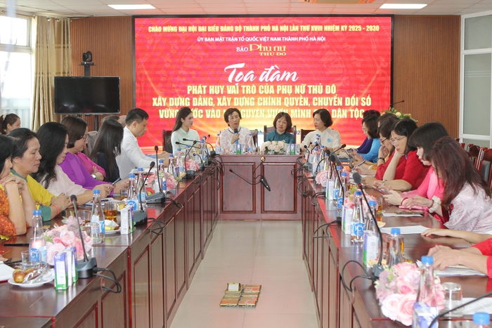 Phát huy vai trò của phụ nữ Thủ đô trong xây dựng Đảng, xây dựng chính quyền, chuyển đổi số- Ảnh 1. Phát huy vai trò của phụ nữ Thủ đô trong xây dựng Đảng, xây dựng chính quyền, chuyển đổi số- Ảnh 1.